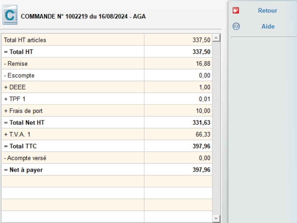 capture logiciel onaya negoce - gestion des eco contribution 2